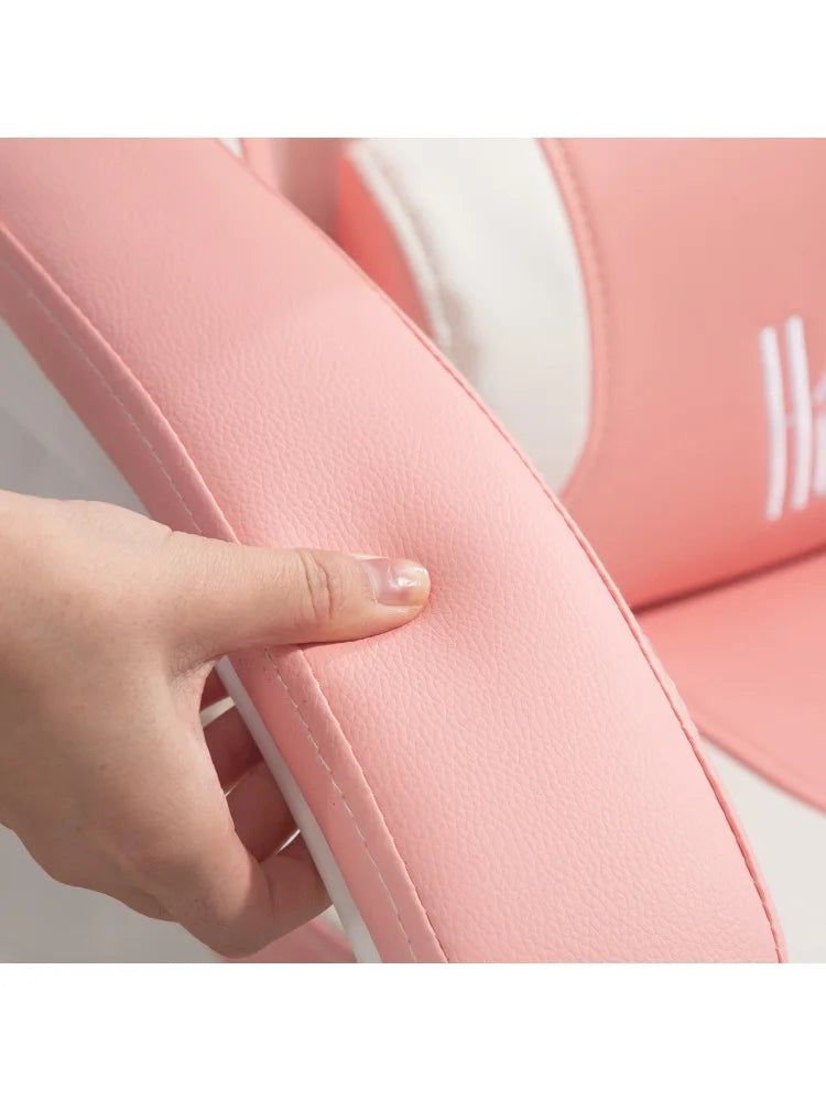 Gaming chairs, office chairs, desk chairs, and swivel chairs. Made with breathable fabric, equipped with 360° swivel casters and seats for easy movement, and featuring soft and comfortable cushions.