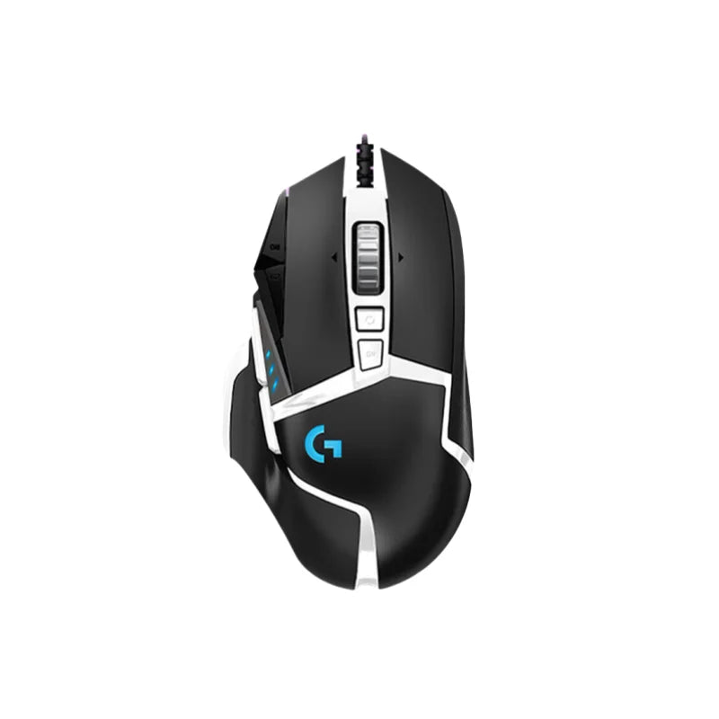 Logitech G502 HERO kabelgebundene Gaming-Maus für E-Sports, mechanische Maus mit RGB-Beleuchtung, Gewichtsanpassung und programmierbaren Battle-Royale-Makros
