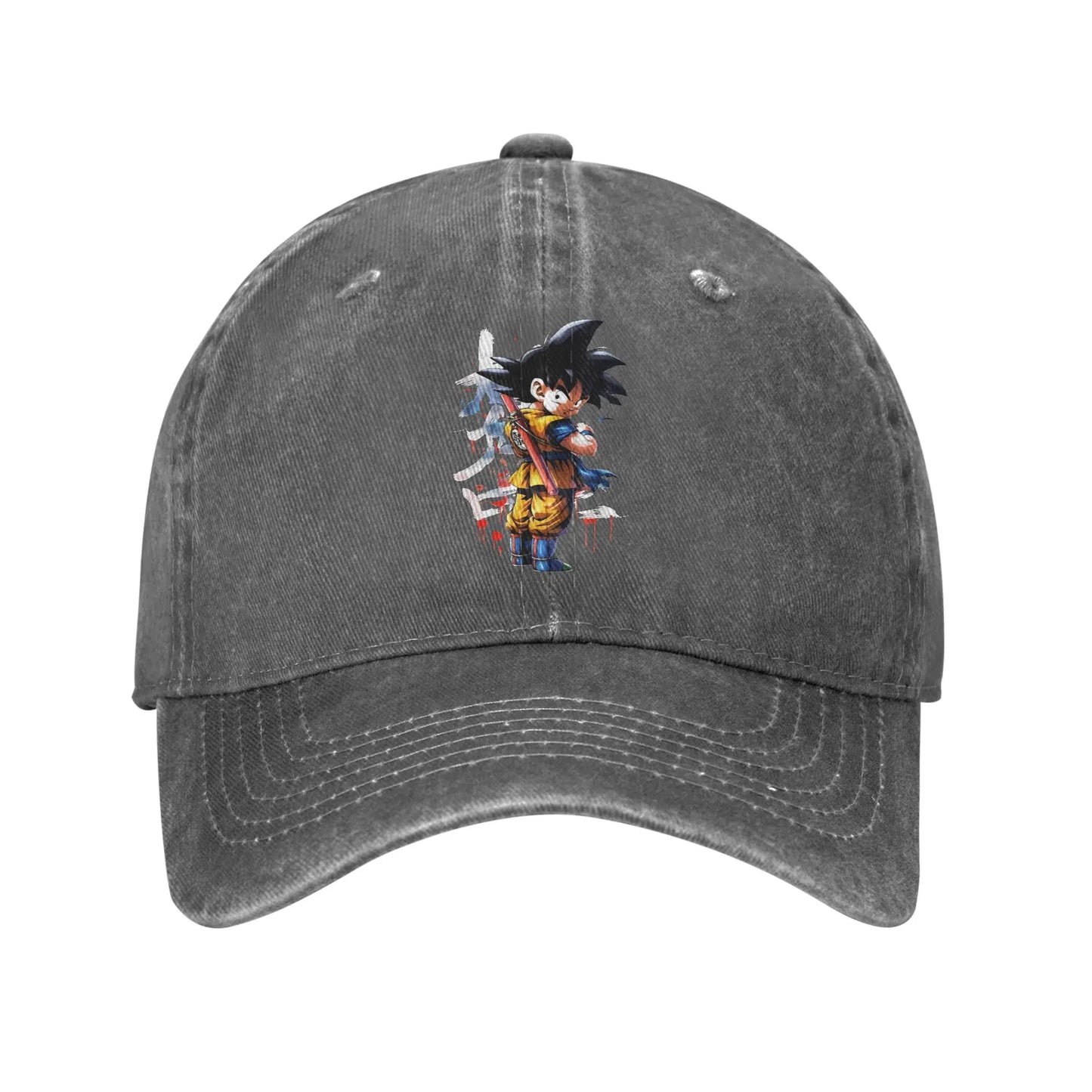 Dragon Ball Kakarot Goku Baseball Caps Vintage Distressed Denim Sun Cap Men Women Outdoor Workouts Unstructured Soft Caps Hat