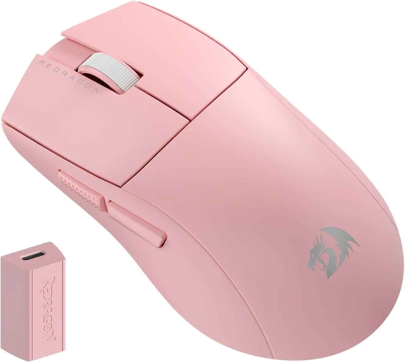 Redragon M916 PRO 3-режимна безжична гейминг мишка, Hype-Speed 4K Polling Rate, ултралека 49G геймърска мишка с 26K DPI