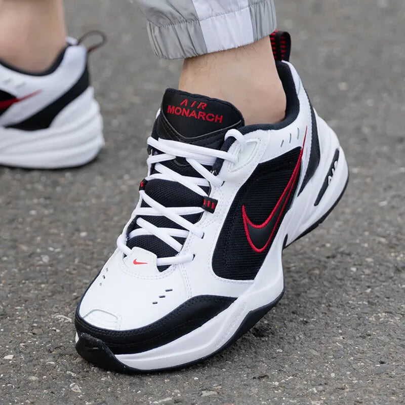 Nike Air Cushion Cushioning Design Outdoor Unisex Dad Shoes New Lightweight Comfortable Everyday Thick-Soled Dad Shoes M2K Tekno Versatile Retro Style Dad Shoes Trendy Must-Have 415445-101
