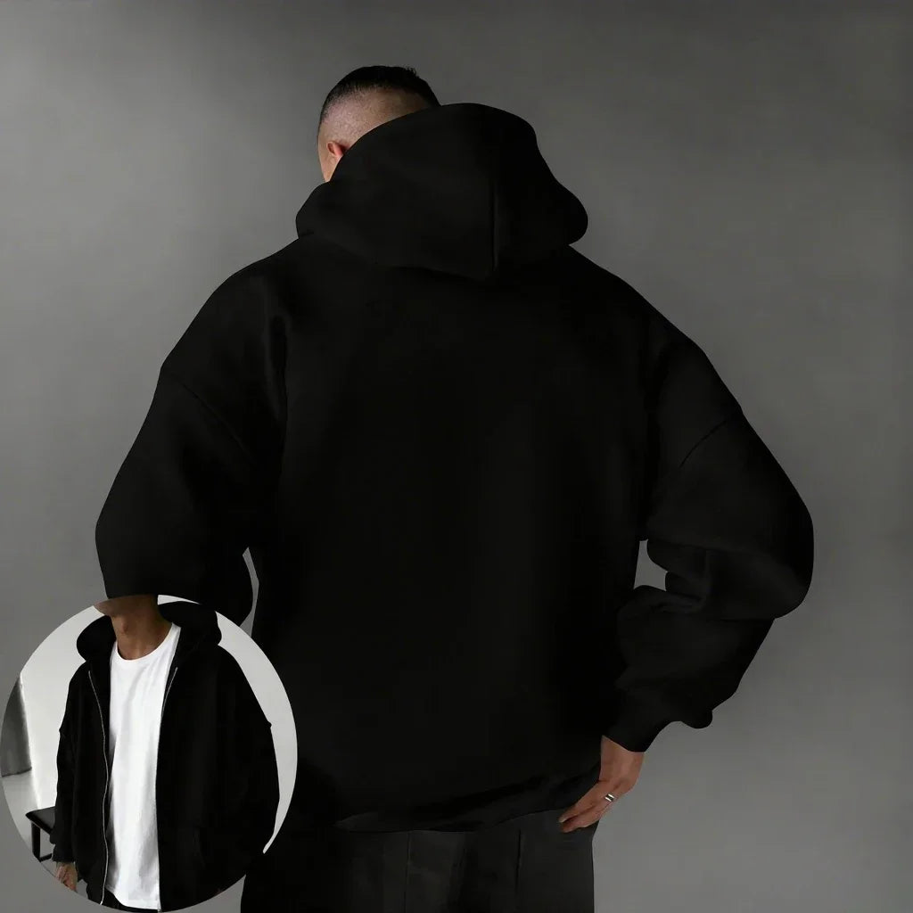 Felpa con cappuccio Dragon Ball Anime Y2K versatile con zip 2025 da uomo autunno/inverno, nuovo top casual americano ampio genitore-bambino con stampa Gogeta