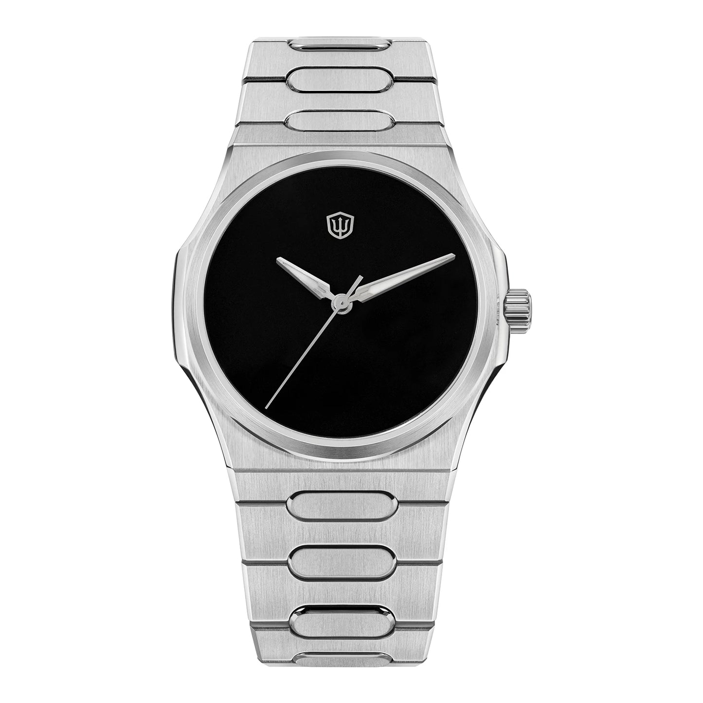 Watchdives WD0016 Super Black Men Watch Ultra Light-Absorbing Dial VH31/VH60 Sweep Second Quartz Movement Stainless Steel Watch