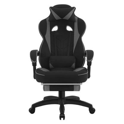 WOLTU Executive Office Chair Breathable Gaming Chair Ergonomic Gamer Computer Chair with Lumbar Cushion Headrest Footrest