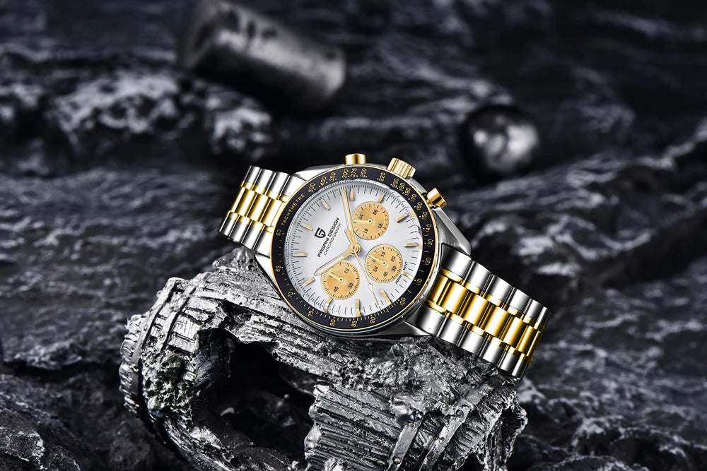 PAGANI DESIGN Moon ST6 luxury automatic men’s Watch, business watch for men, mechanical watch, luminous, sapphire glasses, nylon strap, EU local delivery 2026