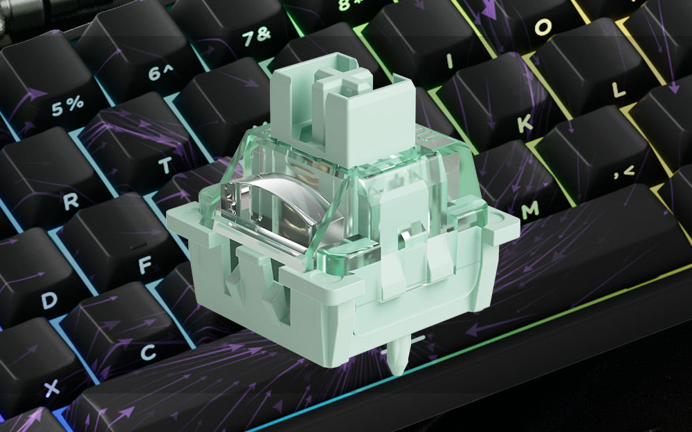 Akko MonsGeek FUN60 Mechanical Keyboard Magnetic Switch 60% Gaming Keyboards Rapid Trigger 0.01mm 8K ARGB HE/TMR Custom Keyboard