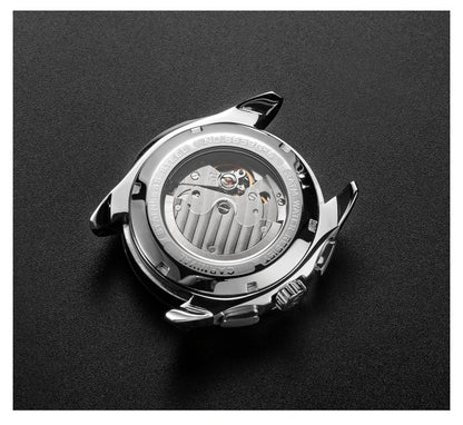 relogio masculino New Carnival Automatic Watches Men Business Mechanical Clock Leather Strap Waterproof Luxuey Brand Clock