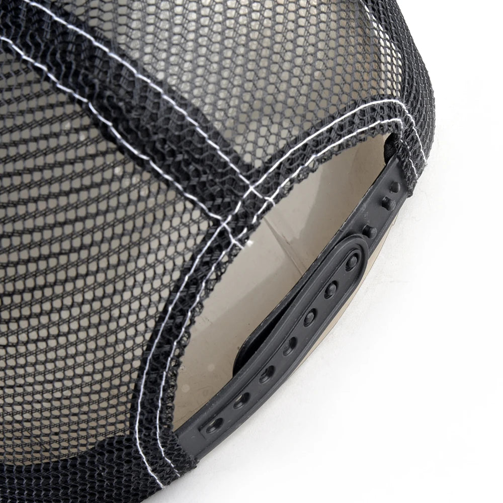 Summer Mesh Baseball Cap Women Solid Color Snapback Dad Hats Men's Outdoor Breathable Visor Caps Unisex Streetwear Trucker Cap