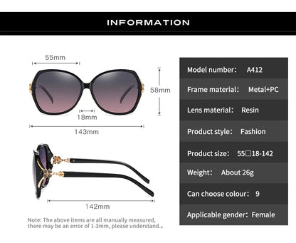 2021 Luxury Women Polarized Sunglasses Latest Lady's  UV400 Protection Crystal Feminin Cool Sun Glasses Diamond Vintage Gafas