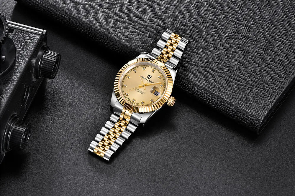2025 New PAGANI DESIGN Date Men's Mechanical Watches Top Brand Luxury Automatic Wrist Watch Men NH35A Movement 100M Waterproof