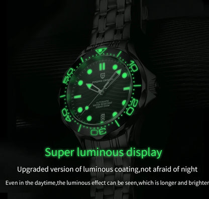 2026 New PAGANI DESIGN Wave Men Mechanical watch Luxury Automatic Watch for men NH35 Sapphire crystal Dive wristwatch clock man