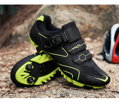 Professional Self-Locking Cycling Shoes Outdoor MTB Pedal Bicycle Shoes Non-Slip Sneakers Racing Road Speed Bike SPD Cleat Shoes