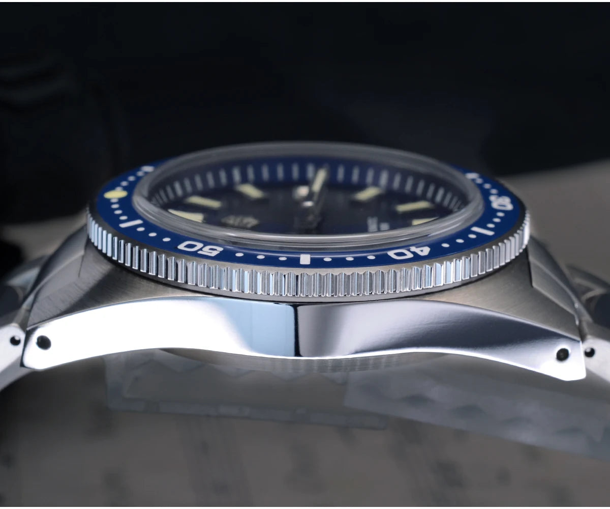 San Martin Official 41mm 62mas V4 Diver Men Watch NH35 Automatic Mechanical Watch Sapphire Glass 200m Waterproof Luminous SN0007
