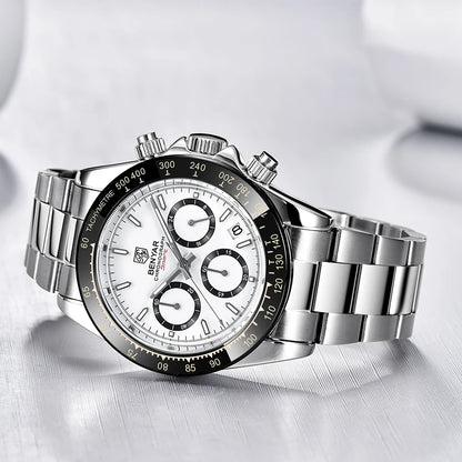 Relojes Hombre 2026 BENYAR New  Watches Men Luxury Brand Chronograph Male Sport Watches Waterproof Stainless Steel Quartz  Watch