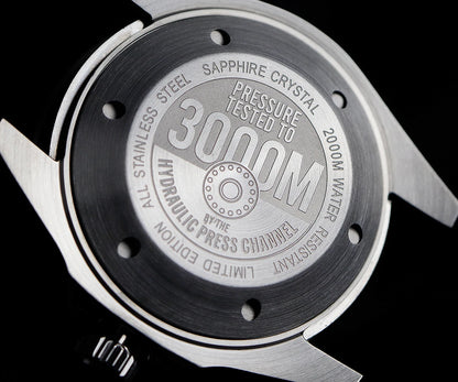 Cronos Automatic Diving Watch Stainless Steel 2000Meters Water Resistance Professional Diver PT5000 SW200 Miyota9015 90S5 L6027M