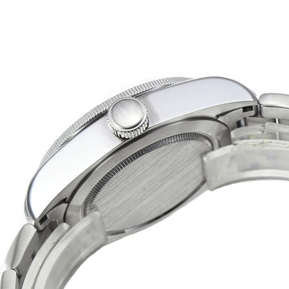 41MM Custom Name NH35A / Miyota 8215 Personalized Men's Automatic Watch Black Dial · Sapphire Crystal · 20ATM · Name & Logo E