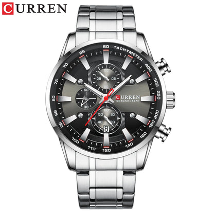 CURREN New Mens Watches Quartz Business Waterproof Watch Man Watches Top Brand Luxury WristWatch Men Chronograph Reloj Hombre