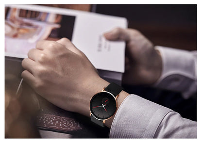 Reloj para hombre LIGE: estilo deportivo y moderno, marca de lujo, resistente al agua, diseño minimalista y ultradelgado, reloj de cuarzo para hombre.