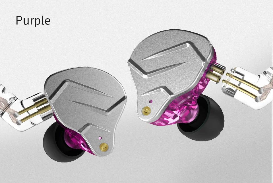 KZ ZSN Pro 1BA + 1DD technologie hybride HIFI basse écouteurs métal dans l'oreille écouteurs Bluetooth casque Sport suppression du bruit casque