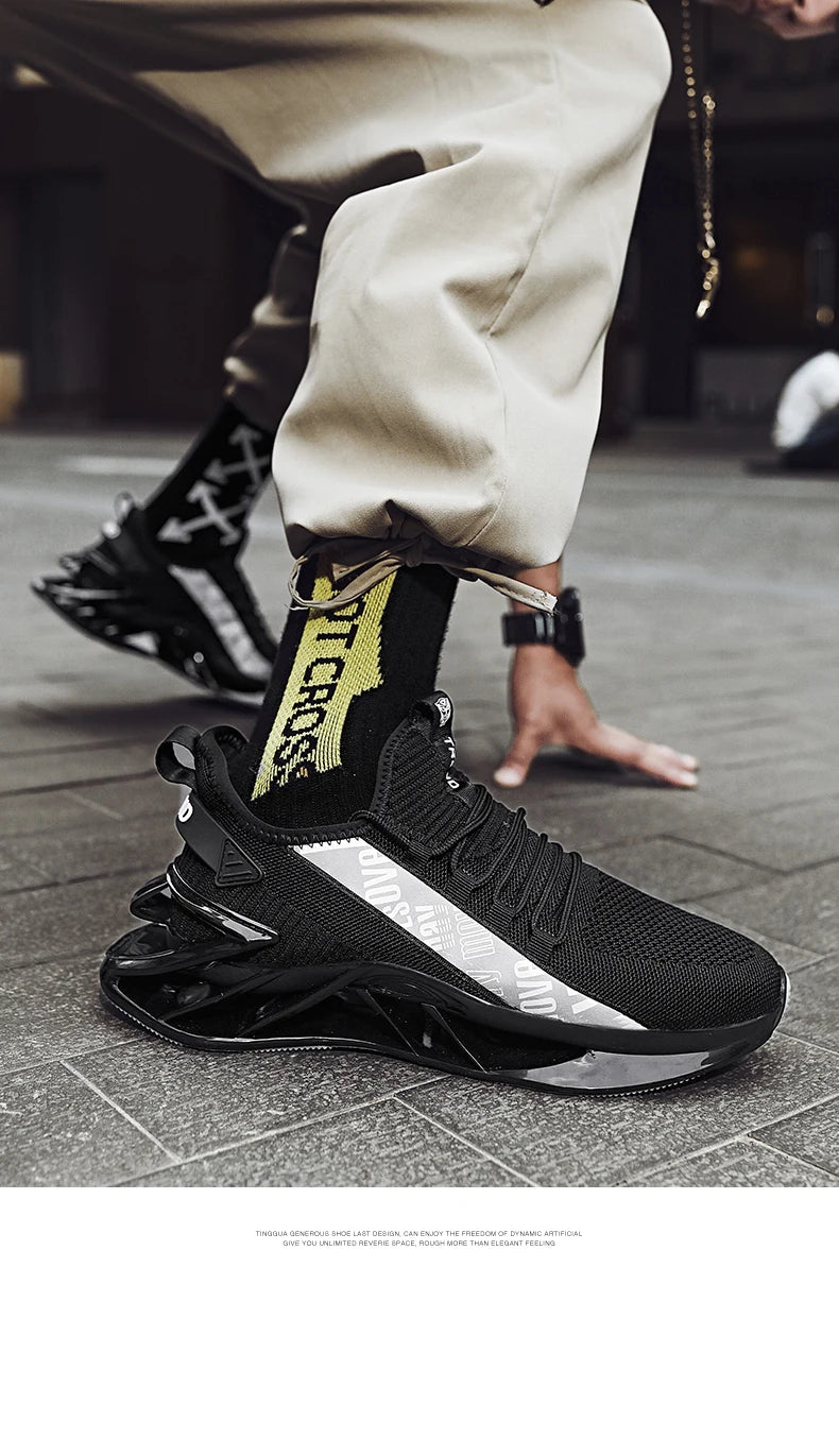 Chaussure Homme Chaussures de course respirantes pour hommes, baskets décontractées pour hommes, chaussures de tennis pour hommes, entraîneur de course, mocassins à la mode, luxe