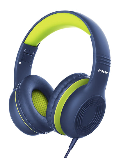 Écouteurs filaires Ow CH6S avec microphone pour enfants, matériau de qualité alimentaire, écouteurs supra-auriculaires pour enfants, IPad Kindle Morning, Max 85dB