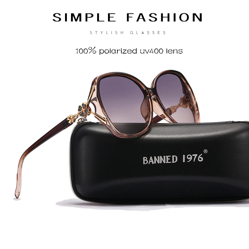 2021 Luxury Women Polarized Sunglasses Latest Lady's  UV400 Protection Crystal Feminin Cool Sun Glasses Diamond Vintage Gafas