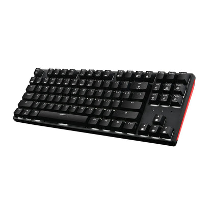 HEXGEARS Mechanical Keyboard Gaming Hot-Swappable Switch Russian 87 Key Waterproof Kailh BOX Switch Keyboard Custom Macro GK12