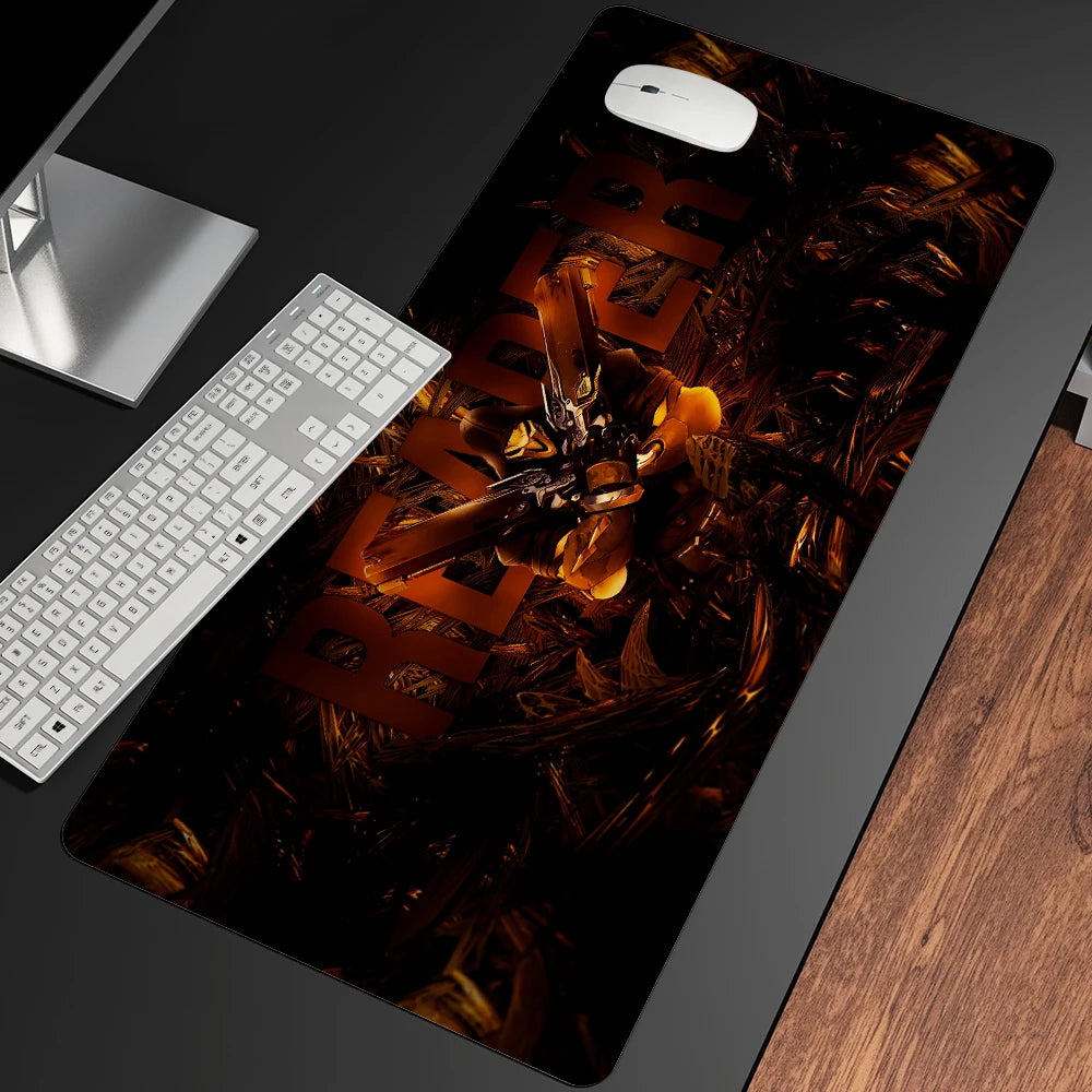 XXL Gaming Anime Mouse Pad Large Mouse Mat Girl Keyboard Computer PC  Edge Desk Mat For Overwatch/cs Go Gamer Mousepad