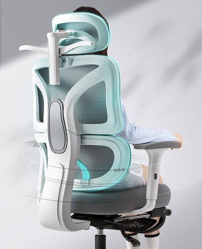 UVR Ergonomic Chair Home Computer Chair Comfortable To Lie Down Gaming Chair  Long Periods Office Chair Reclining Chair