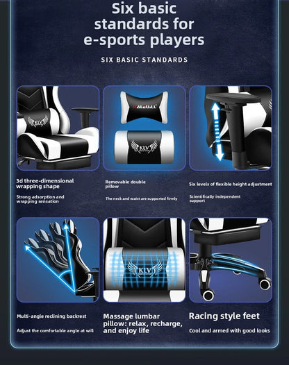Office chairGaming  Competitive  Gaming  Internet Cafe Seat Sedentary Not Tired Gaming  Factory Direct Sales