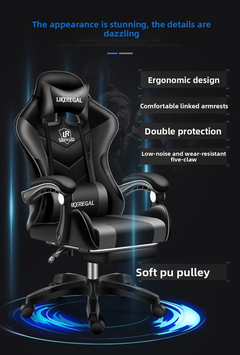 Gaming Chair Gaming Chair Office Computer Chair Ergonomics Sedentary Not Tired Home Can Lie Down