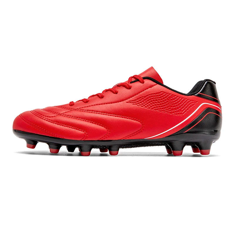 Chaussures de football pour hommes, crampons de football à tige haute pour terrain dur FG AG TF, entraînement professionnel, baskets légères pour l'extérieur, pointures 39-45