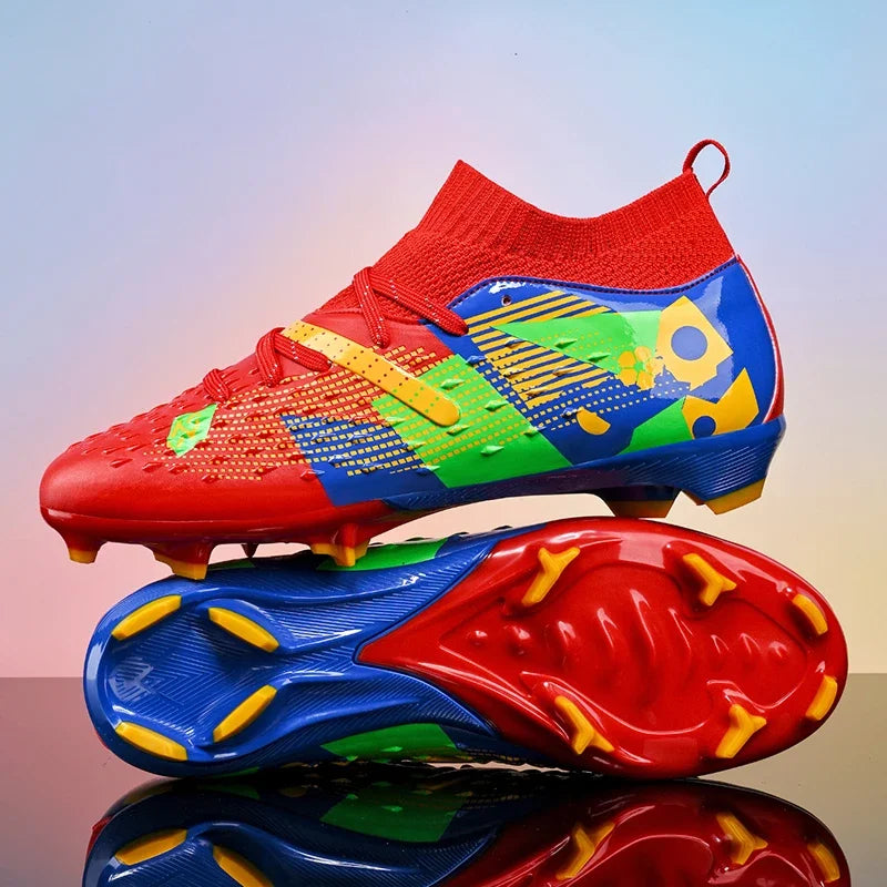 Nouvelles chaussures de football professionnelles pour hommes, crampons de football de société, chaussures de football d'intérieur, bottes d'entraînement originales, chuteira de terrain rapide