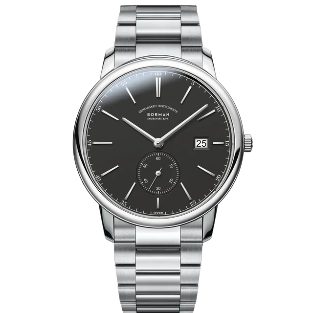 BORMAN BM3817 TOP Watch New 42 Luxury Men Automatic Mechanical Men's Watches Sapphire Ultra-thin 50M Waterproof Sub Dial Clocks