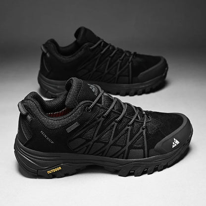 HIKEUP Scarpe outdoor da uomo per escursionismo, sport e tempo libero, scarponcini da trekking in montagna e campeggio, sneaker antiscivolo e resistenti all’usura