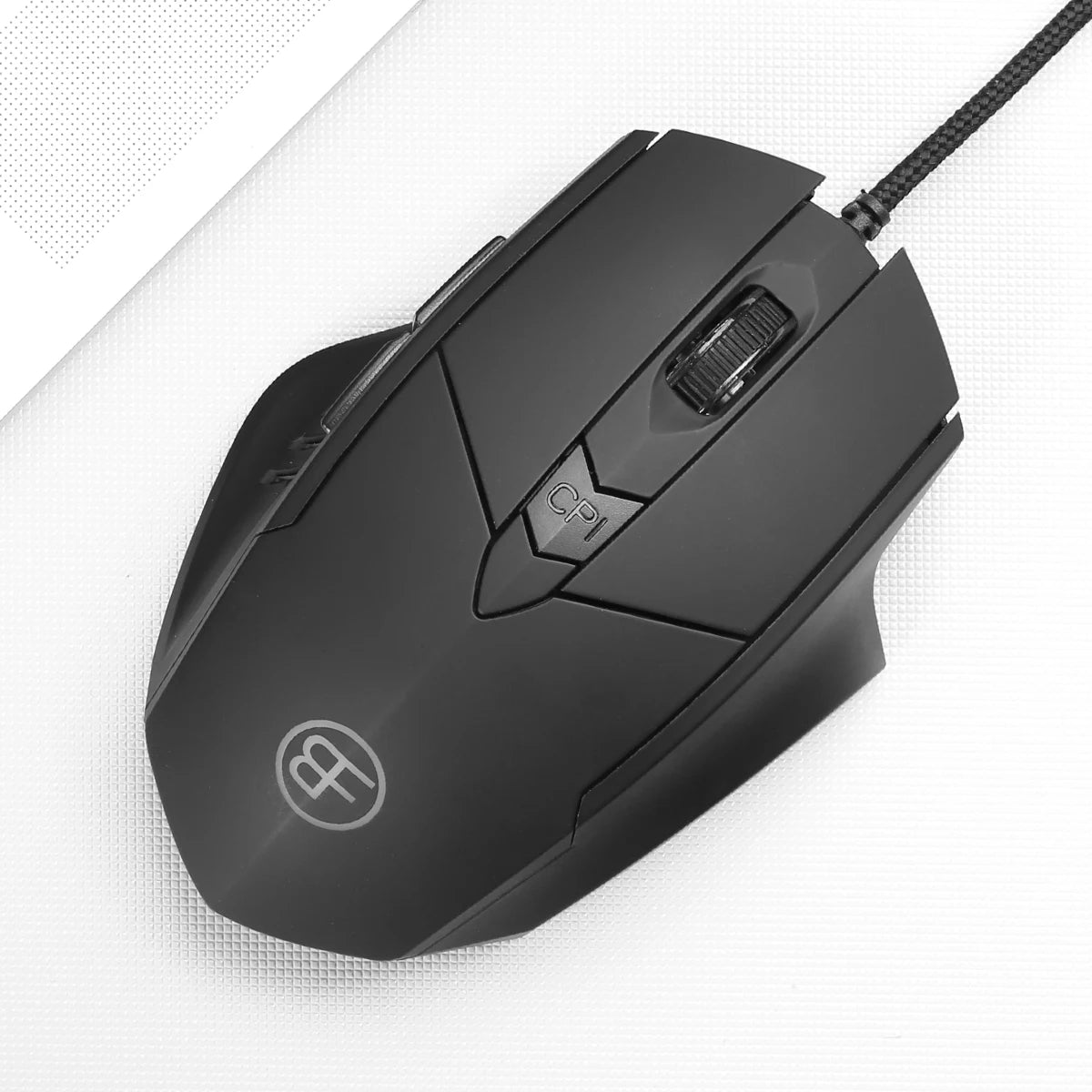 USB Wired Mouse, 7200 DPI Corded Computer Mouse with 6-Button Cord Ergonomic Mice, Officeand game Mouse for Laptop PC Desktop
