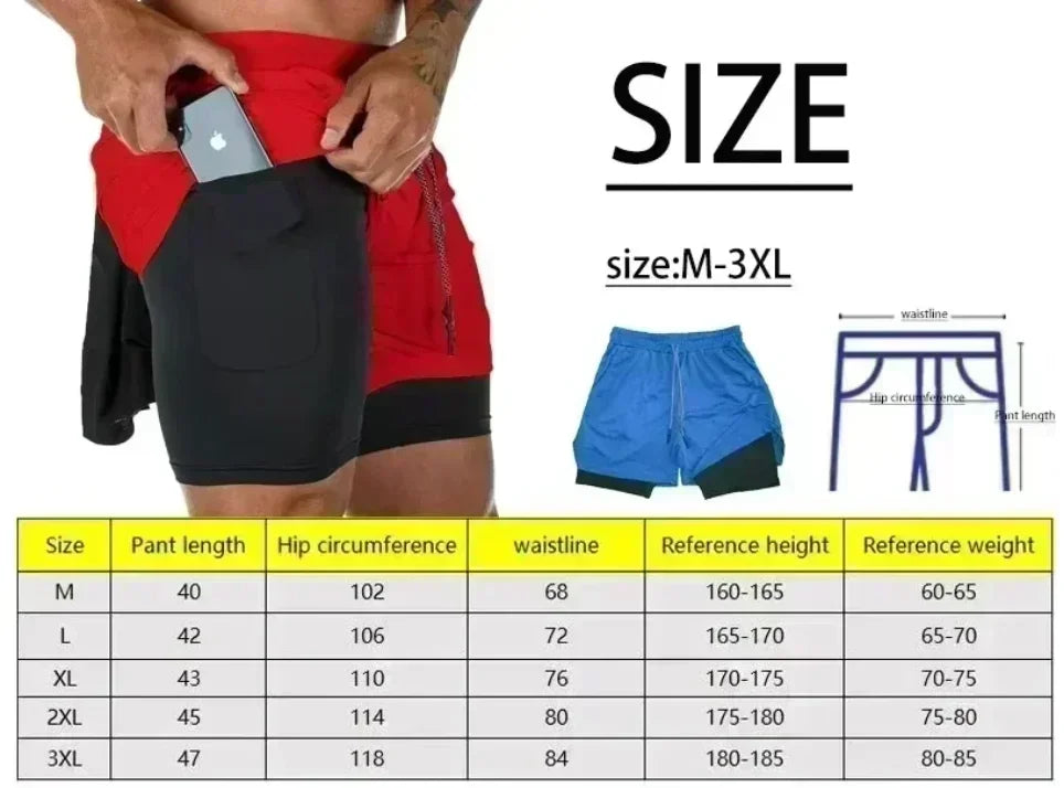 The Latest Dragon Ball GOKU Vegeta Anime Peripheral Double-layer Shorts American Men's Comfortable Sports Five-point Pants