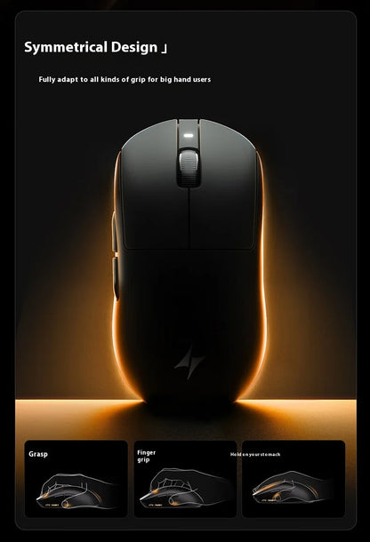 ATK  A9 Plus Gaming Mouse Wireless A9/A9 SE/A9 Pro Tri Mode 8K Gaming Mouse Lightweight A9 Ultimate E-sports PC Gift Customized