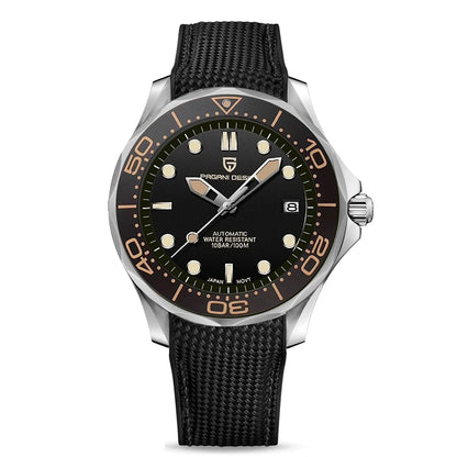 PAGANI DESIGN 007 Mechanical Wristwatch for Men Luxury Automatic Watch NH35A AR Sapphire Crystal Waterproof Clock 2024 New