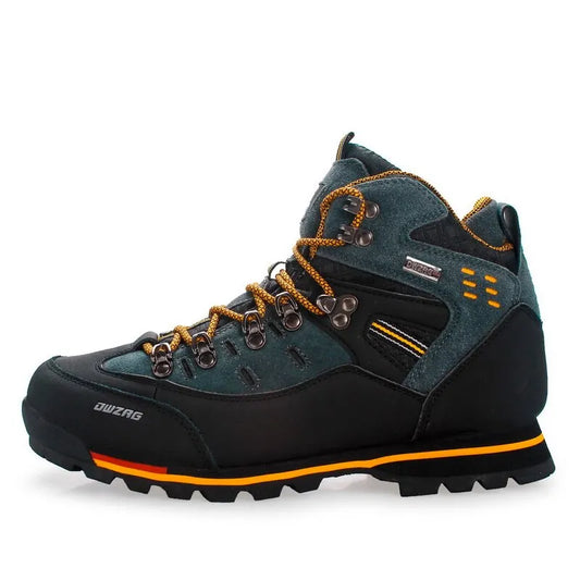 Vandringsskor för herrar, utomhus- och bergsklättringssneakers, högkvalitativa moderiktiga casual snöboots för män