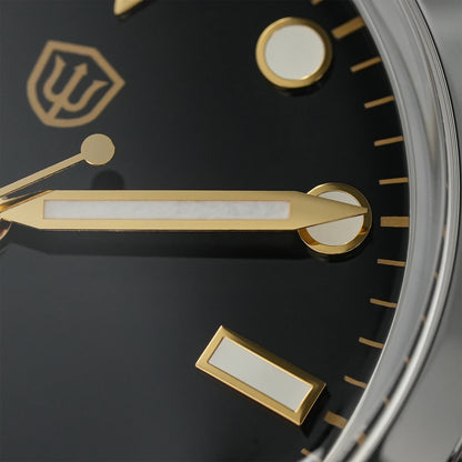 Watchdives WD1016 V3 37mm Watch VH31 Sweep Movement Stainless Steel Watches Luxury Sapphire 100m Waterproof Men Watch Box Gift