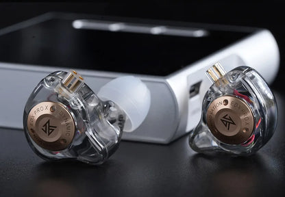 KZ EDX PRO X Wired Earphones HIFI Stereo Bass Earbud Gaming Sport Music Noise Cancelling Headset Detachable Cable