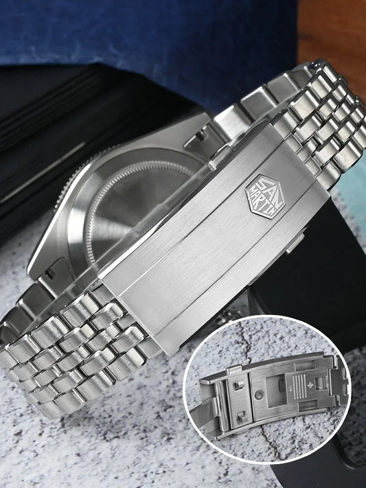 Zegarek Miyota 9015 [mechanizm automatyczny] Męska koperta ze stali nierdzewnej Kształt koperty: okrągła