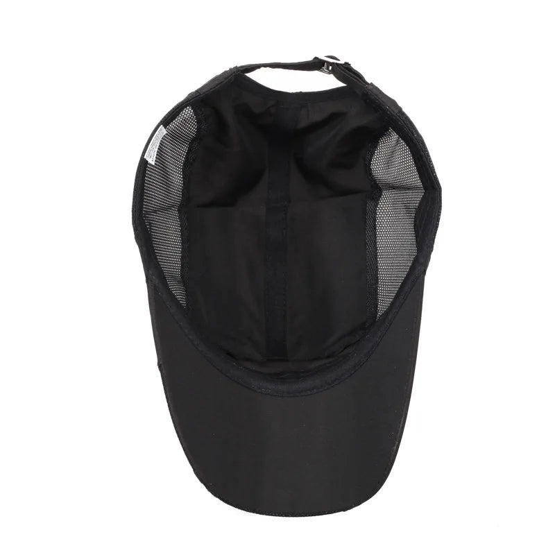 Unisex-Outdoor-Sport-Mesh-Kappe mit Schnell-Trocken-Funktion – Baseballkappe zum Sonnenschutz im Sommer
