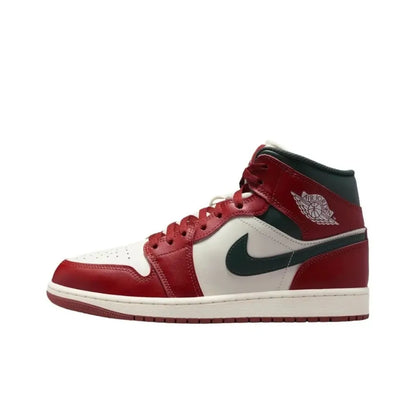 Nike Air Jordan 1 Mid Basketball Shoe Unisex - Classic and versatile, blending court performance with everyday style DQ8426-145
