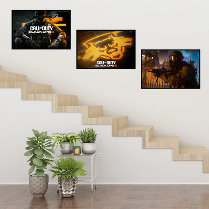 《Call of Duty: Black Ops 6》PS GAME Canvas Poster Call of Duty 21 HD large wall art decorative painting Home bedroom Decor gift