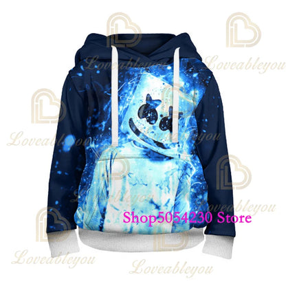 Felpa con cappuccio Fortnite con lama stampato in 3D, stile Battle Royale cartoon, per uomo e donna, felpa da eroe del gioco per adolescenti