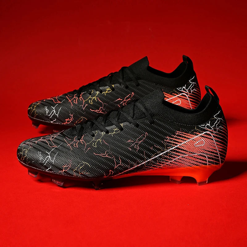 New Men's Football Boots Sneakers FG Soccer Shoes Training Wholesale Top Quality Cleats Non-Slip Drop Shipping Unisex Adult
