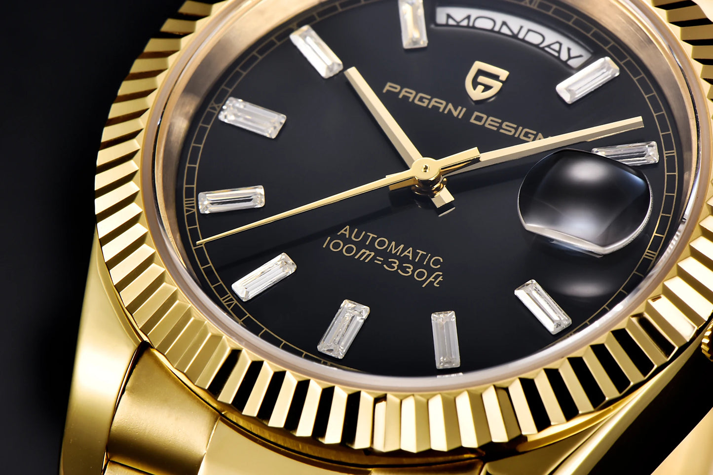 2025 New PAGANI DESIGN Men's Watch DD36 Rose Gold Luxury Automatic Watch For Men Mechanical Wristwatches Sapphire Mirror Clock
