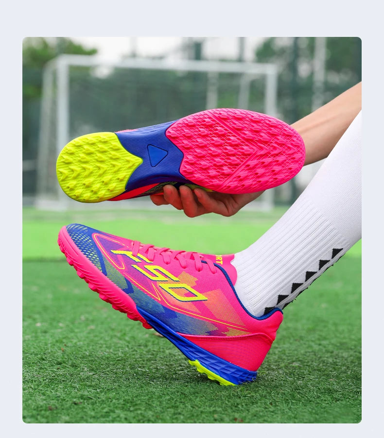 New Men Soccer Shoes Unisex Sneakers Hot Sale Football Boots Professional High-quality Futsal Ultralight Women TF/FG Cleats